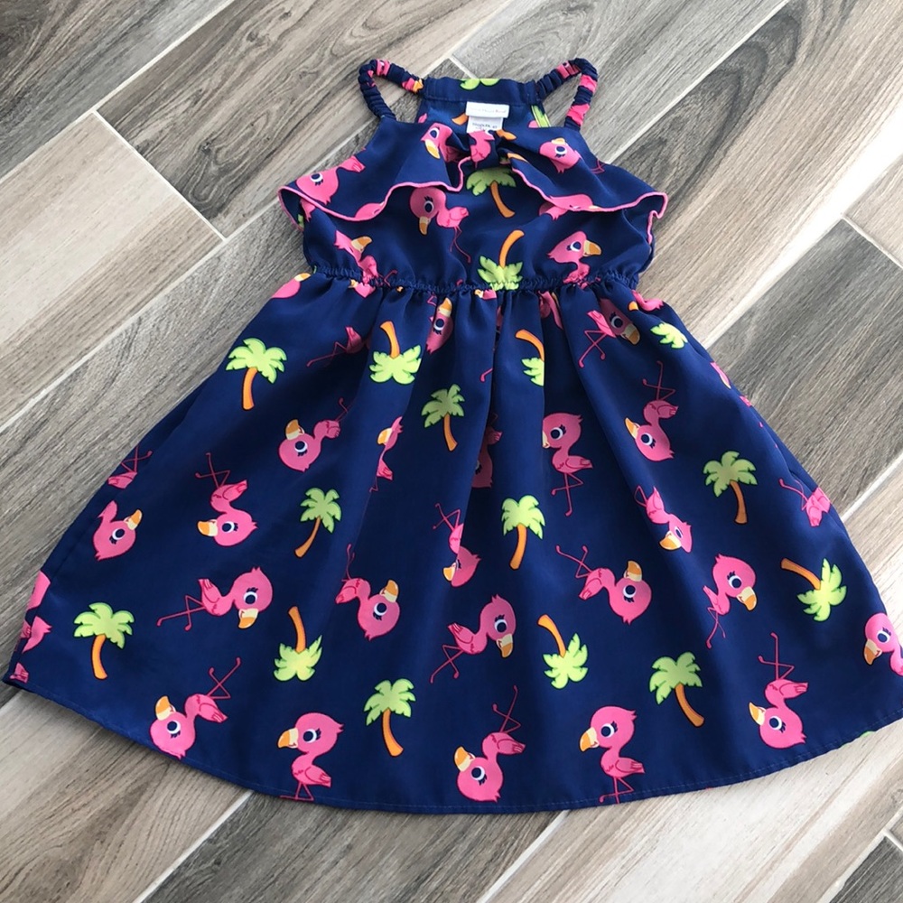 Summer fun flamingo dress